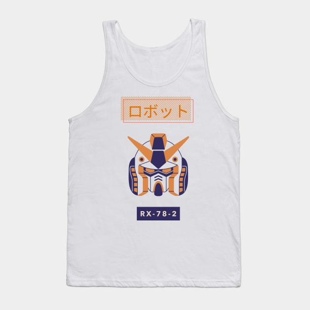 RX-78-2 Original Mecha Anime Tank Top by RareLoot19